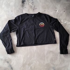 Vans crop top long sleeves
